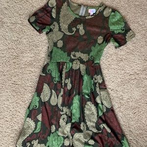 Lularoe “Amelia” Dress - unique pattern